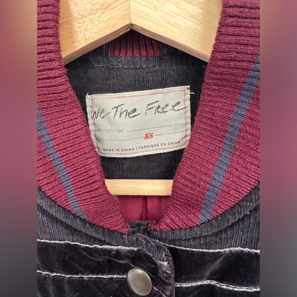 Free People Atlas Cord Bomber Jacket - Picture 4 of 5